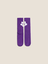 Cargar imagen en el visor de la galería, Le Mustique Daisy Socks Purple
