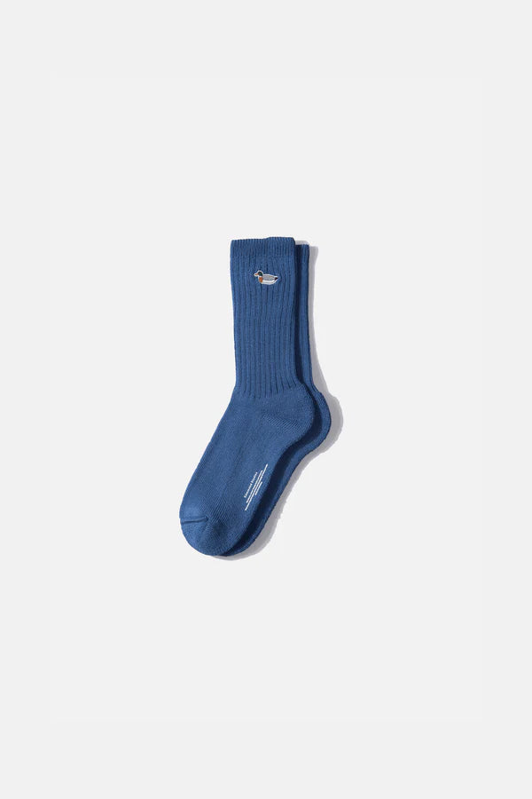 Edmmond Duck Sock Plain Blue